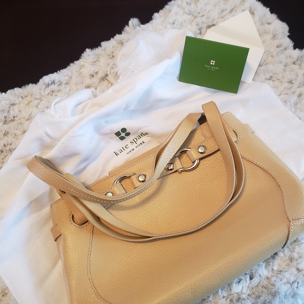 kate spade Medium Satchel - Camel